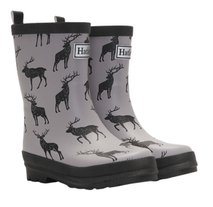 Majestic Elk Matte Rain Boots