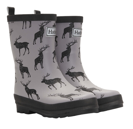 Majestic Elk Matte Rain Boots