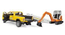 Load image into Gallery viewer, Ram Rental Service With Mini Excavator
