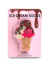 Load image into Gallery viewer, Living Royal 3D Crew Socks - Ice Cream Cone With Sprinkles
