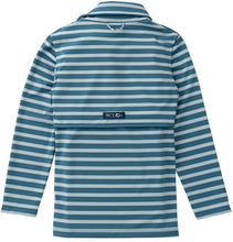 Load image into Gallery viewer, Tapestry Stripe Long Sleeve Performance Polo
