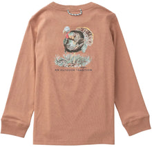 Load image into Gallery viewer, Cotton Long Sleeve Pocket T-shirt – Mocha Mousse
