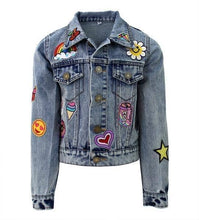 Load image into Gallery viewer, All About The Patch Denim Jacket
