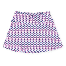 Load image into Gallery viewer, Margot Hot Pink And Navy Boho Floral Performance Skirt

