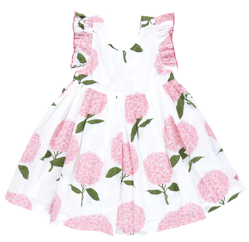 Liv Dress - Pink Hydrangea