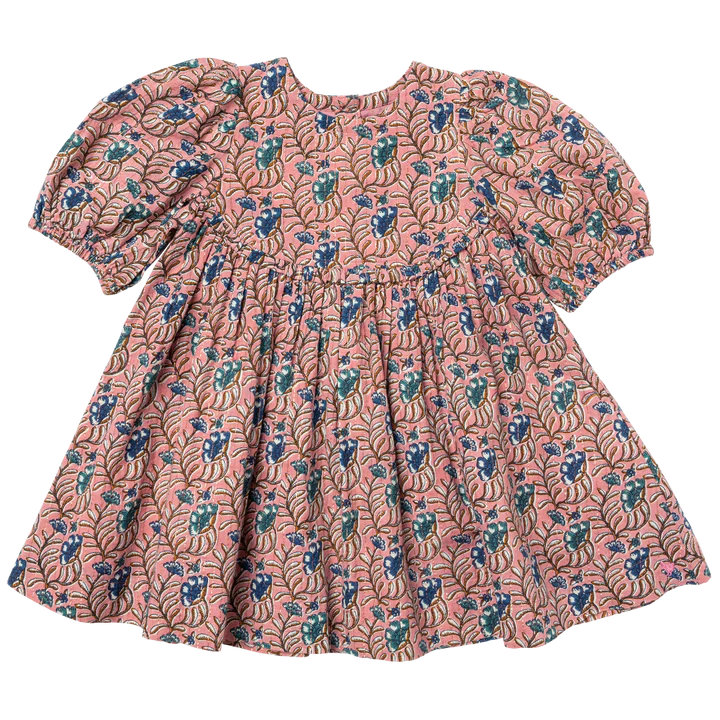 Rowan Dress - Mauveglow Vine Floral