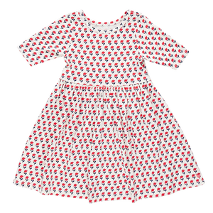 Organic Steph Dress - Tiny Flowers