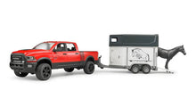 Load image into Gallery viewer, RAM 2500 Pickup Truck With Horse Trailer And Horse
