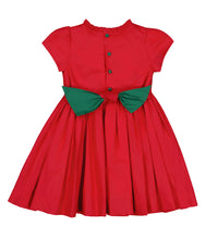 Load image into Gallery viewer, Perla Red Smocked Dress
