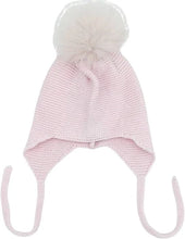 Load image into Gallery viewer, Pom Bonnet Tie Hat
