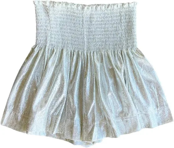 Silver Pebble Swing Shorts