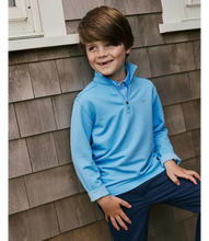 Load image into Gallery viewer, Ocean Channel Long Sleeve Schooner Quarter Zip

