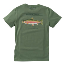 Load image into Gallery viewer, Cotton Short Sleeve T-shirt – Hedge Green
