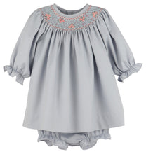 Load image into Gallery viewer, Hydrangeas Blue Smock Bishop
