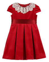 Load image into Gallery viewer, Red Deluxe Velvet Dress
