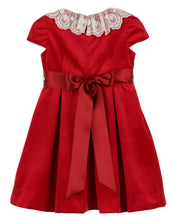 Load image into Gallery viewer, Red Deluxe Velvet Dress

