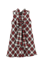 Load image into Gallery viewer, Red Plaid Blair Swing Dress
