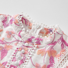 Load image into Gallery viewer, Tiffany Floral Embroidered Dress
