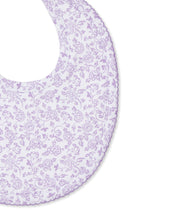Load image into Gallery viewer, Blooming Vines Bib - Lilac
