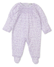Load image into Gallery viewer, Blooming Vines Print Footie - Lilac
