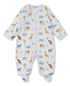 Tropical Jungle Print Footie - Multi