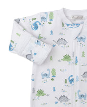 Load image into Gallery viewer, Dinosaur Era Print Footie with Zipper
