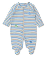 Load image into Gallery viewer, Dinosaur Domain Stripe Footie
