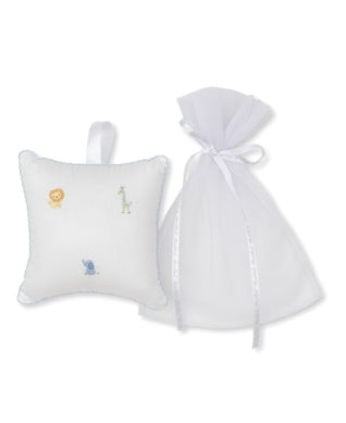 Safari Style Musical Pillow In Tulle Bag
