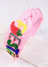 Load image into Gallery viewer, Fiesta Embellished Headband - Pink
