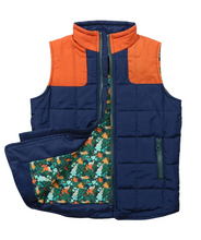 Load image into Gallery viewer, Navy And Orange Vest
