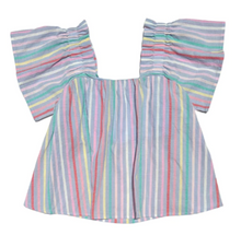 Load image into Gallery viewer, Isla Top - Sorbet Stripe
