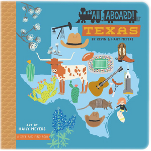 All Aboard Texas: A Seek And Find Book