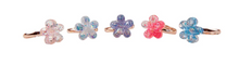 Load image into Gallery viewer, Boutique Shimmer Flower Rings Set
