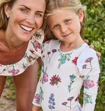 Load image into Gallery viewer, Girls Rachel Suit - Notebook Botanical
