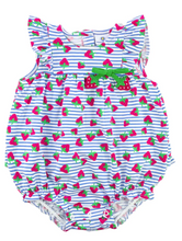 Load image into Gallery viewer, Strawberry Print Romper
