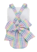 Load image into Gallery viewer, Sally Sunsuit - Colored Pens Plaid
