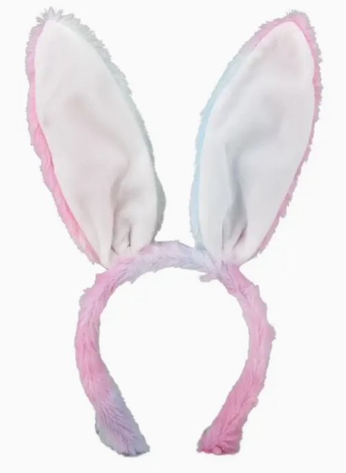 Cotton Candy Plush Bunny Ears