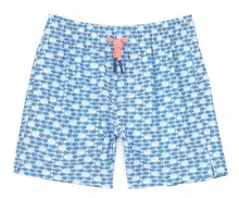 Load image into Gallery viewer, Heather Clearwater Blue Swim Trunk
