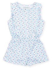 Load image into Gallery viewer, Lola Romper - Tennis Match Pink
