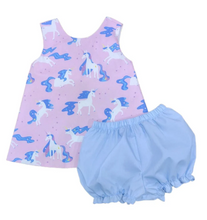 Load image into Gallery viewer, Lottie Bloomer Set - Unicorn
