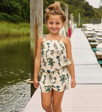 Load image into Gallery viewer, Stella Top - Blue Botanical
