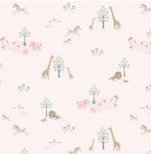 Load image into Gallery viewer, Pink Serene Safari Modal Footie
