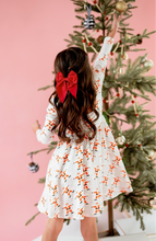 Load image into Gallery viewer, Gwendolyn Dress in Santa Angels
