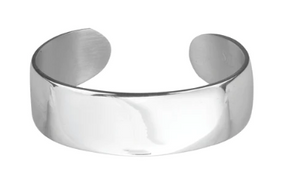 3/4" Plain Pewter Cuff Bracelet