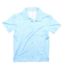 Load image into Gallery viewer, Batter Up Short Sleeve Polo Shirt
