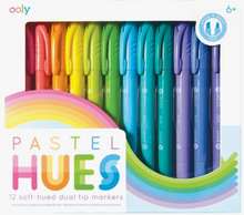 Load image into Gallery viewer, Pastel Hues Markers - Set of 12
