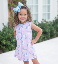 Load image into Gallery viewer, Penny Pleat Dress - Unicorn
