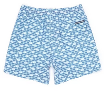 Load image into Gallery viewer, Heather Clearwater Blue Swim Trunk
