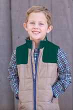 Load image into Gallery viewer, Khaki And Green Vest
