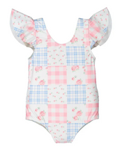 Load image into Gallery viewer, Patchwork Swimsuit
